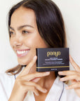 Panya Powder Foundation: Thai moringa oil and 24k gold infused, long lasting and high coverage with pore-blurring technology.