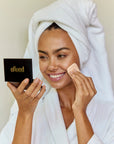 Panya Powder Foundation: Thai moringa oil and 24k gold infused, long lasting and high coverage with pore-blurring technology.