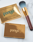 Panya Powder Foundation: Thai moringa oil and 24k gold infused, long lasting and high coverage with pore-blurring technology.