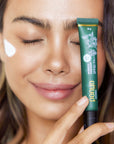 Panya Moringa Sunscreen SPF50: organic moringa-oil infused, waterproof & blemish reducing. Thai made, for intense sun and pollution protection.