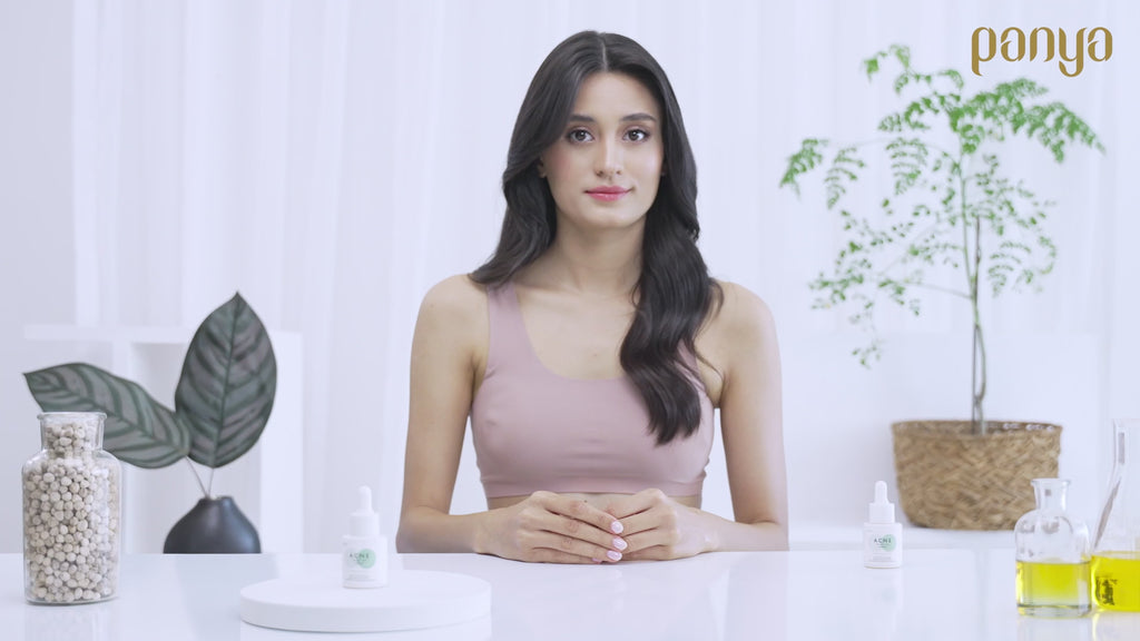 Panya Acne Solution: organic Thai cold-pressed virgin moringa & other essential oils blended into a restorative, anti-inflammatory & oil-balancing treatment.