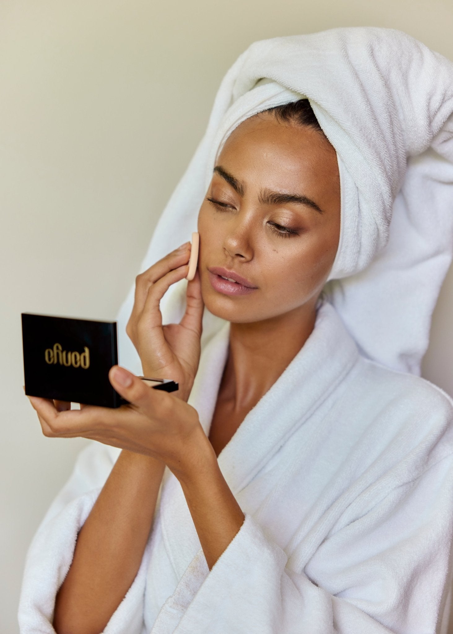 Panya Powder Foundation: Thai moringa oil and 24k gold infused, long lasting and high coverage with pore-blurring technology. 