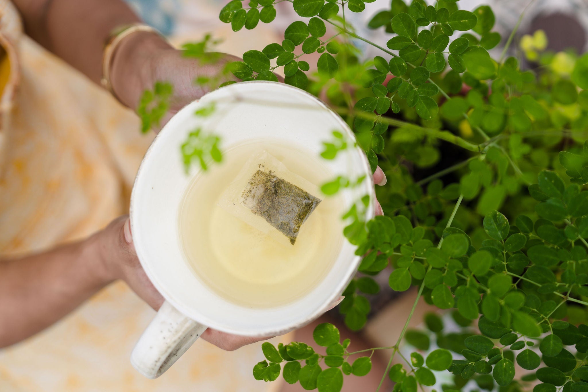 Panya Moringa Tea: soothing for the stomach and for bedtime, this pure Thai-grown moringa tea is anti-inflammatory &amp; helps balance blood sugar and insulin.