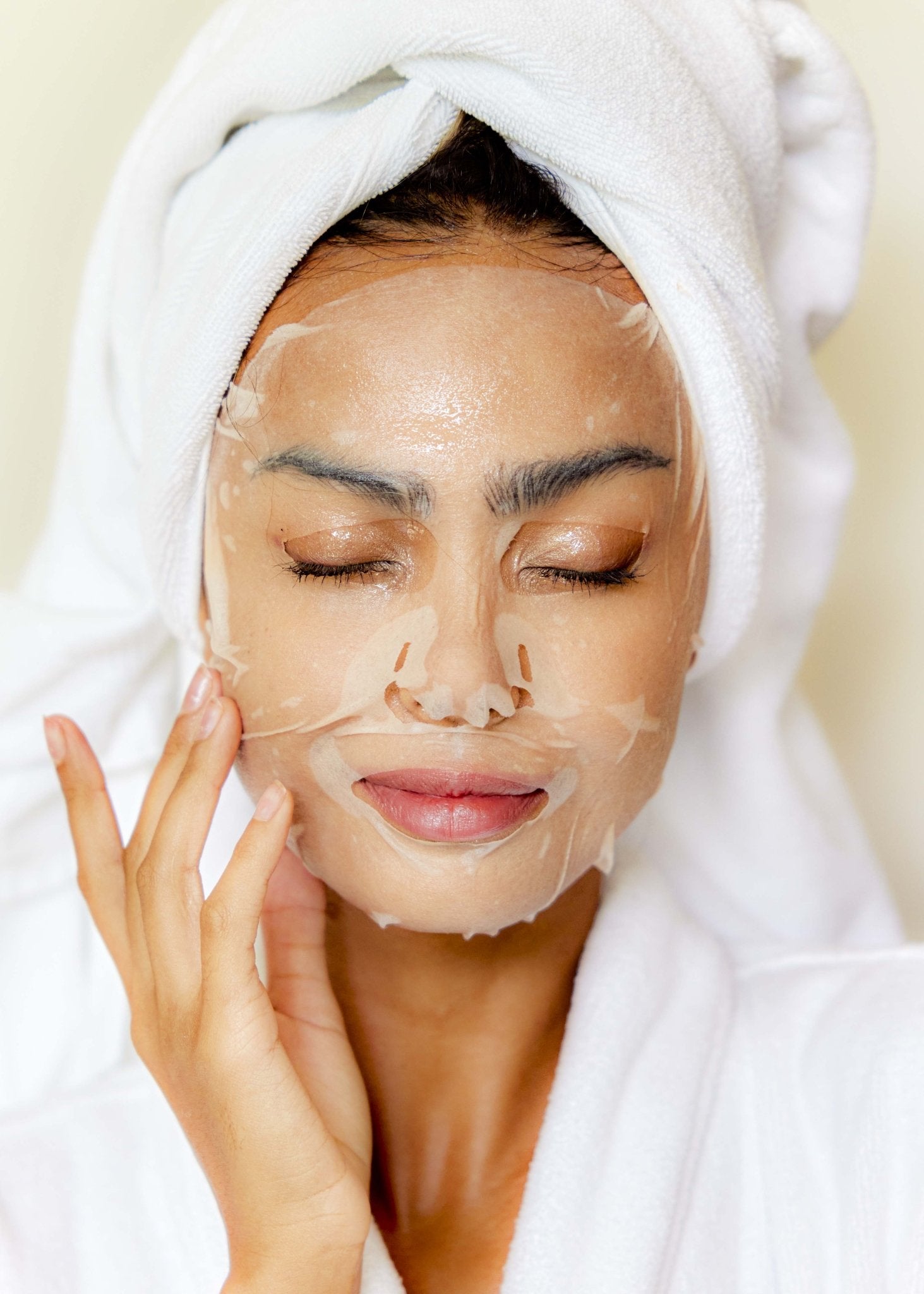 Panya Moringa Face Mask: organic, multi-layer hydration and rejuvenation With Thai moringa extracts, vitamin b3 &amp; collagen.